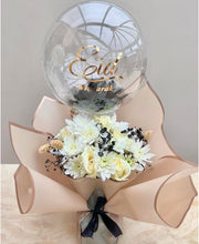 Load image into Gallery viewer, Fresh Flower Balloon Bouquet