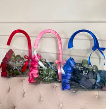 Load image into Gallery viewer, Fresh Flower Personalised HandBag