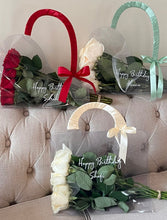 Load image into Gallery viewer, Fresh Flower Personalised HandBag