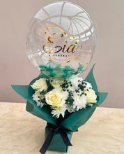 Load image into Gallery viewer, Fresh Flower Balloon Bouquet